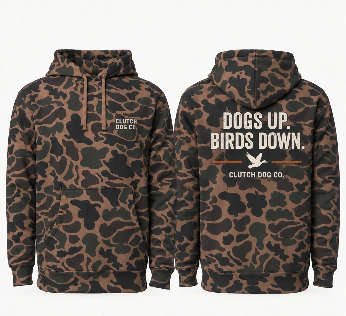 Dogs Up. Birds Down.