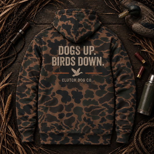 Dogs Up. Birds Down.