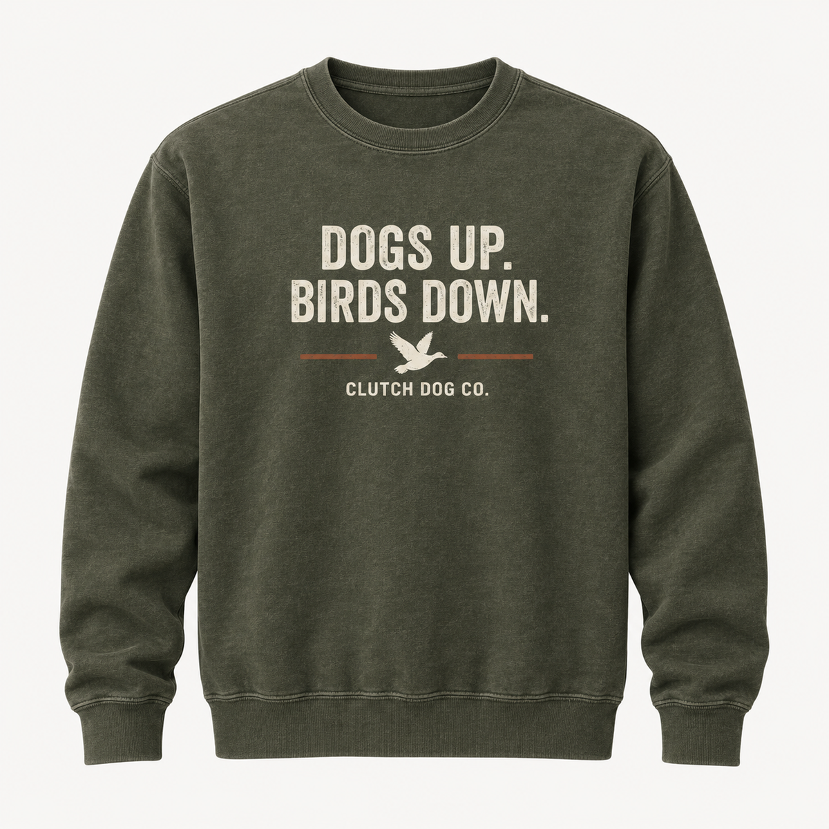 Dogs Up. Birds Down.