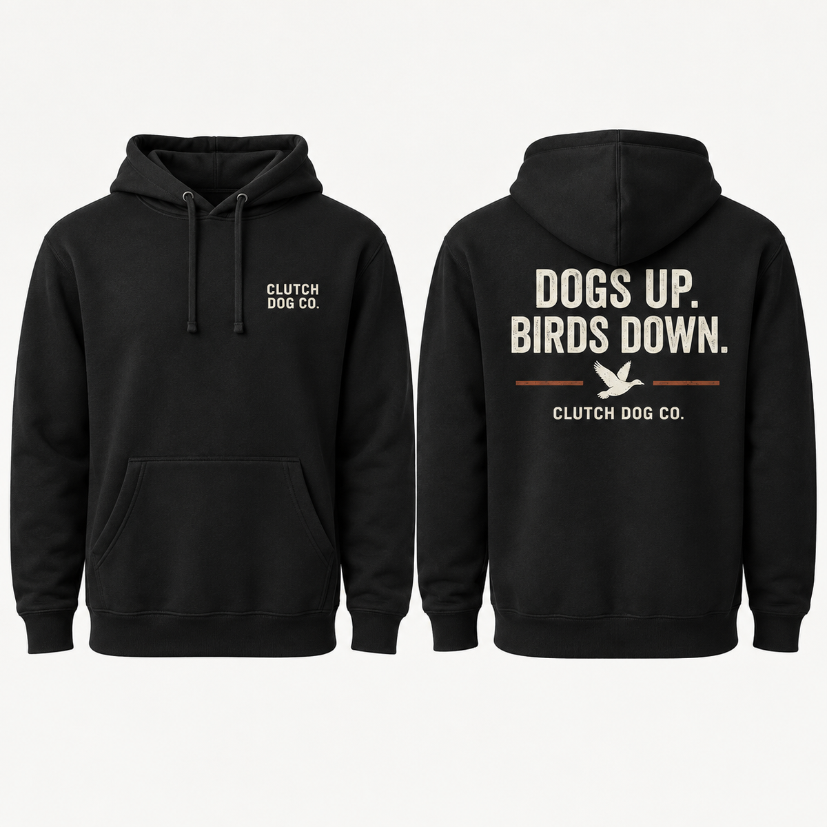 Dogs Up. Birds Down.