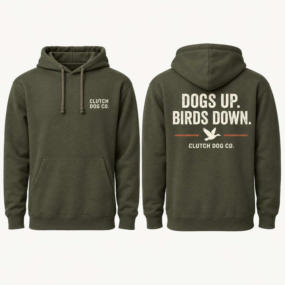 Dogs Up. Birds Down.